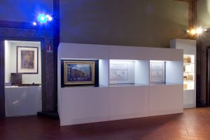 Vetrine del Gabinetto soggette a restyling e librerie coverizzate